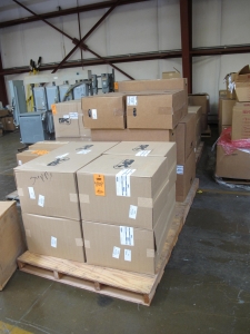 LOT TO INCLUDE: (744) PANS, 10-1/4" X 10-1/4" X 3" SIZE, ABSORBENT KIND, POLYETHYLENE MATERIAL. CONTAINS ABSORBENT PADS FOR CONTAINING SPILL/LEAKS. 24PADS PER BOX, (966) ABSORBENT, HOT DOG TYPE, "ORIGINAL PIG" FORM. 42" LG, 3" DIA. FILLED WITH ORGANIC MATERIAL (CORN COB) FOR OIL, SOLVENTS, OR NON-AGGRESSIVE AQUEOUS WASTES. GREY COLOR. INCINERABLE AND BIODEGRADABLE. 40 PER BOX.. LOADING & HANDLING FEE $30-4109